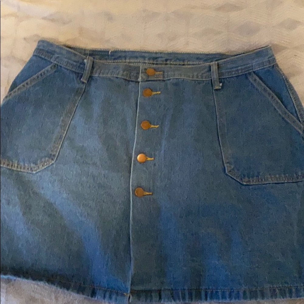 Jean skirt